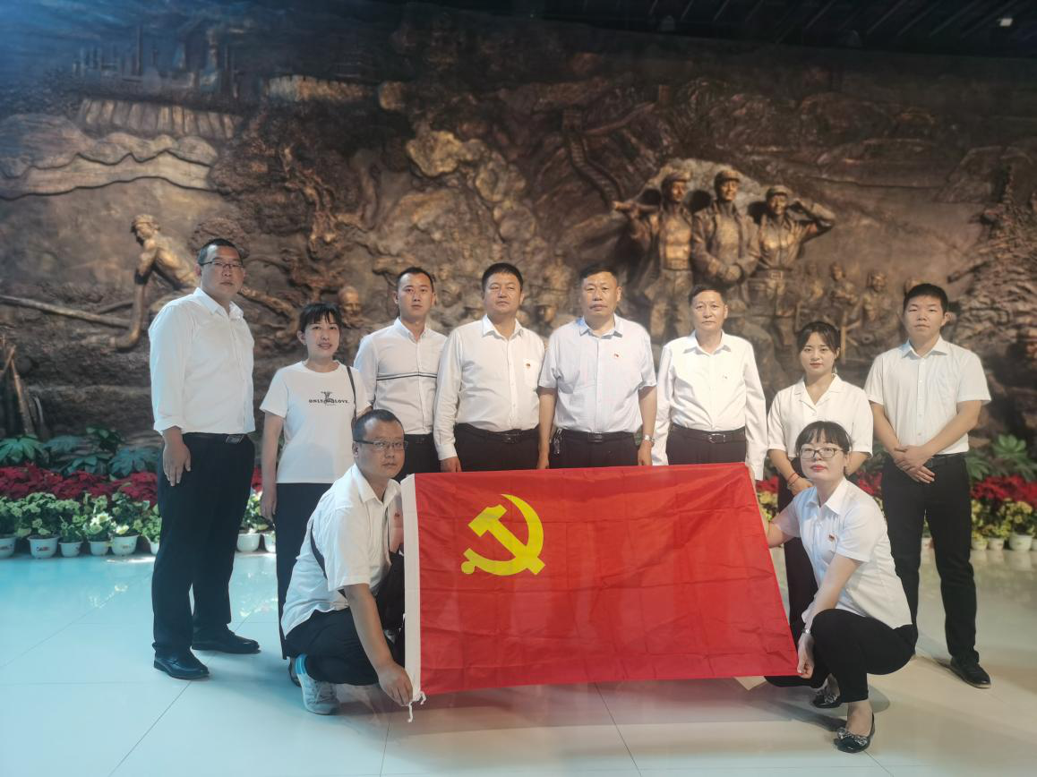 旅行红色教育基地“三五九旅”纪念馆 ——阿克苏能源公司暂时党支部开展“学党史 守初心 铸忠诚”主题党日运动-党史专题